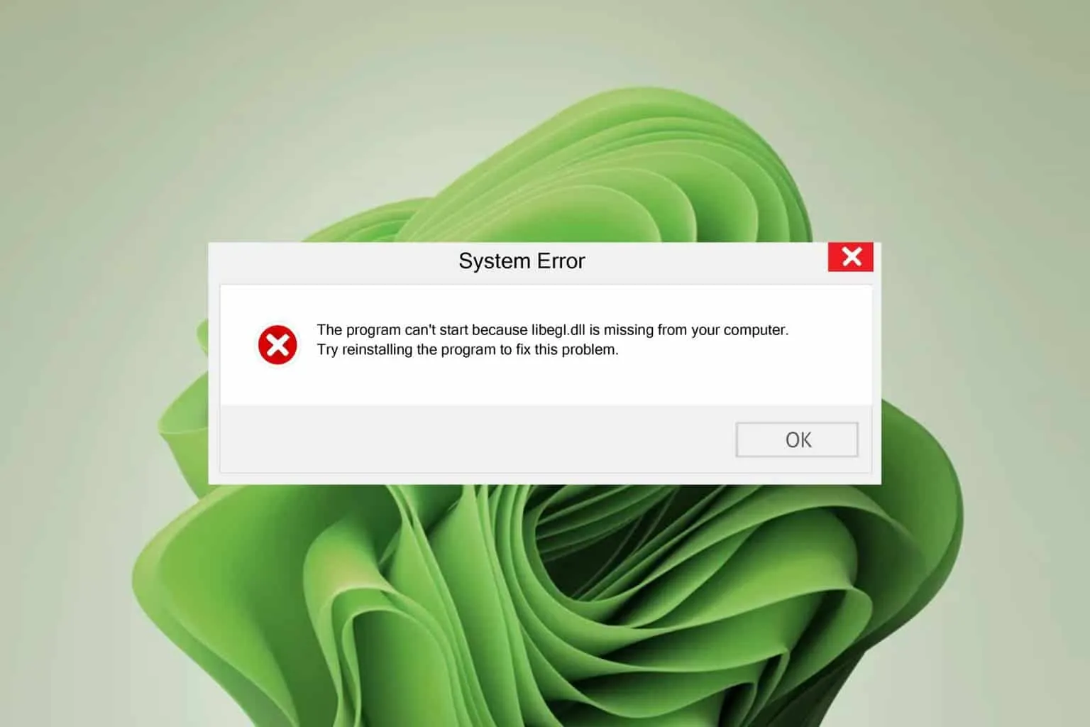Как исправить ошибки «Libegl.dll не найден или отсутствует»